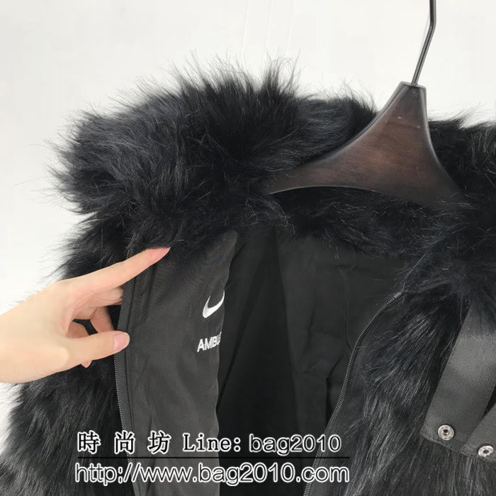 Nike x Ambush聯名 19ss早春 雙面毛絨皮草夾克外套 超級無敵大爆款 高版本情侶款 ydi2558